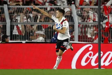 El ‘Pibe’ fue figura en la victoria de River Plate por Copa Libertadores.