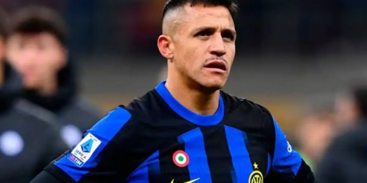 Alexis Sánchez sufre por su mal momento en Inter. 