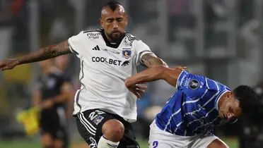 Arturo Vidal solo jugó 45 minutos ante Godoy Cruz.