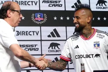 Arturo Vidal ya impacta en Colo Colo