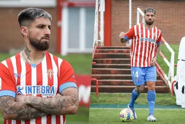 El delantero nacional arribó a principios de año al fútbol español, y ahora extendería su contrato con el Sporting Gijón de la Segunda División española.