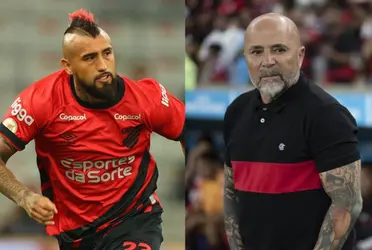 El DT del Flamengo fue consultado una vez que finalizó el encuentro del ‘Mengao’ ante América MG.