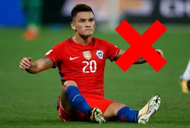 El jugador no está al 100% físicamente y podría ser la novedad de la Roja que cambiaría los planes. 