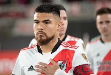 El zaguero de River Plate se consagró como campeón en Argentina.