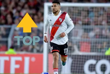 El zaguero nacional fue protagonista en varios sentidos en el choque de los millonarios contra Atlético Tucumán. 