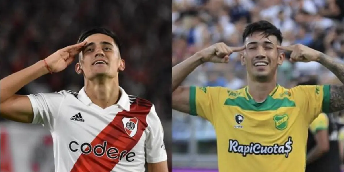 Este sábado se enfrentaban River Plate ante Defensa y Justicia, por una nueva fecha del fútbol argentino, y en ambos planteles se encontraban los hermanos Solari.