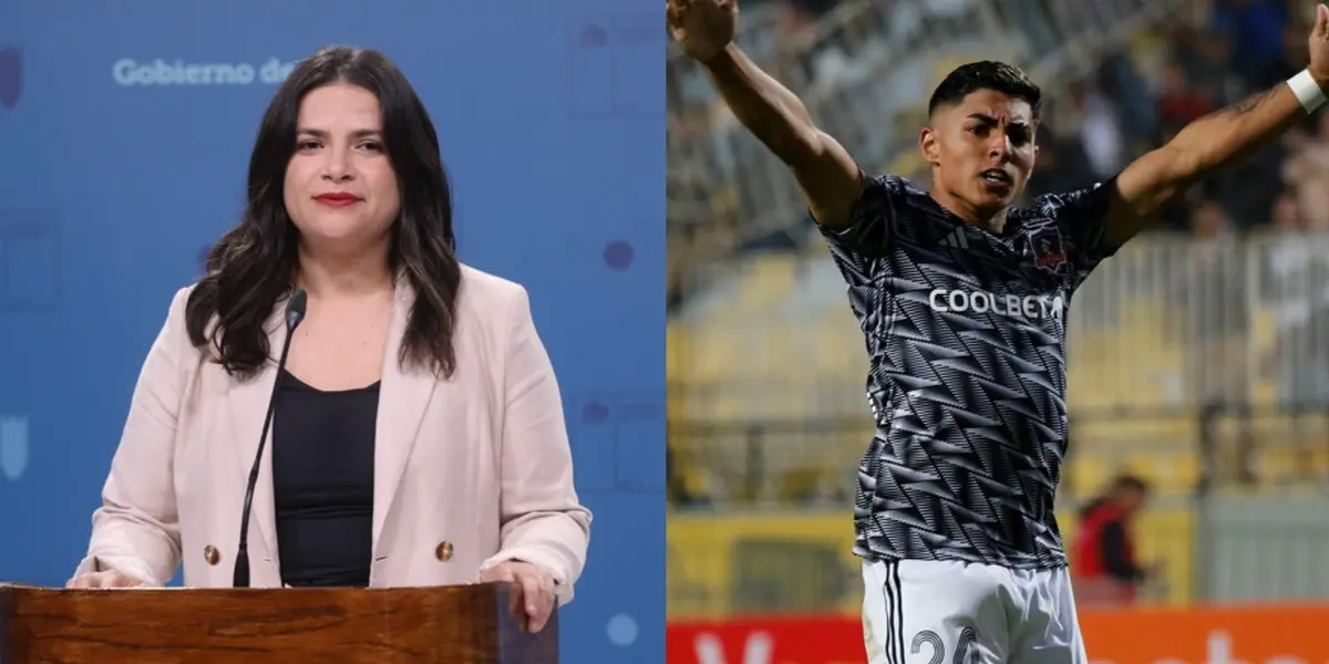 La ministra de la mujer se refirió a los rumores sobre la posible salida del jugador de Colo Colo. 