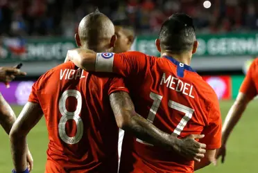 Los chilenos se enfrentaron por la fecha 16 del Brasileirao.